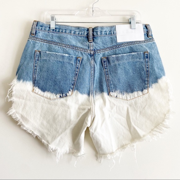 Free People OneTeaspoon Hollywood dip dye Frankies Cutoff Shorts - Picture 5 of 14
